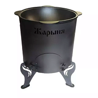 Печь стальная для казана, ПСК-1 "Жарыня" от магазина Казан мангал 24 Екареринбург