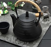 Чайник с ситом «Атьяф» 1 л, цвет чёрный от магазина Казан мангал 24 Екареринбург