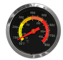 Термометр для тандыра-гриль 58х73 ( 400С ) от магазина Казан мангал 24 Екареринбург