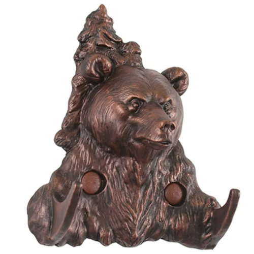 Крючок "Бурый медведь" ХДИ-12.037 (Окрашенная,патинированная) от магазина Казан мангал 24 Екареринбург