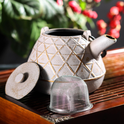 Чайник с ситом 1 л "Ламис", цвет МИКС от магазина Казан мангал 24 Екареринбург фото 3